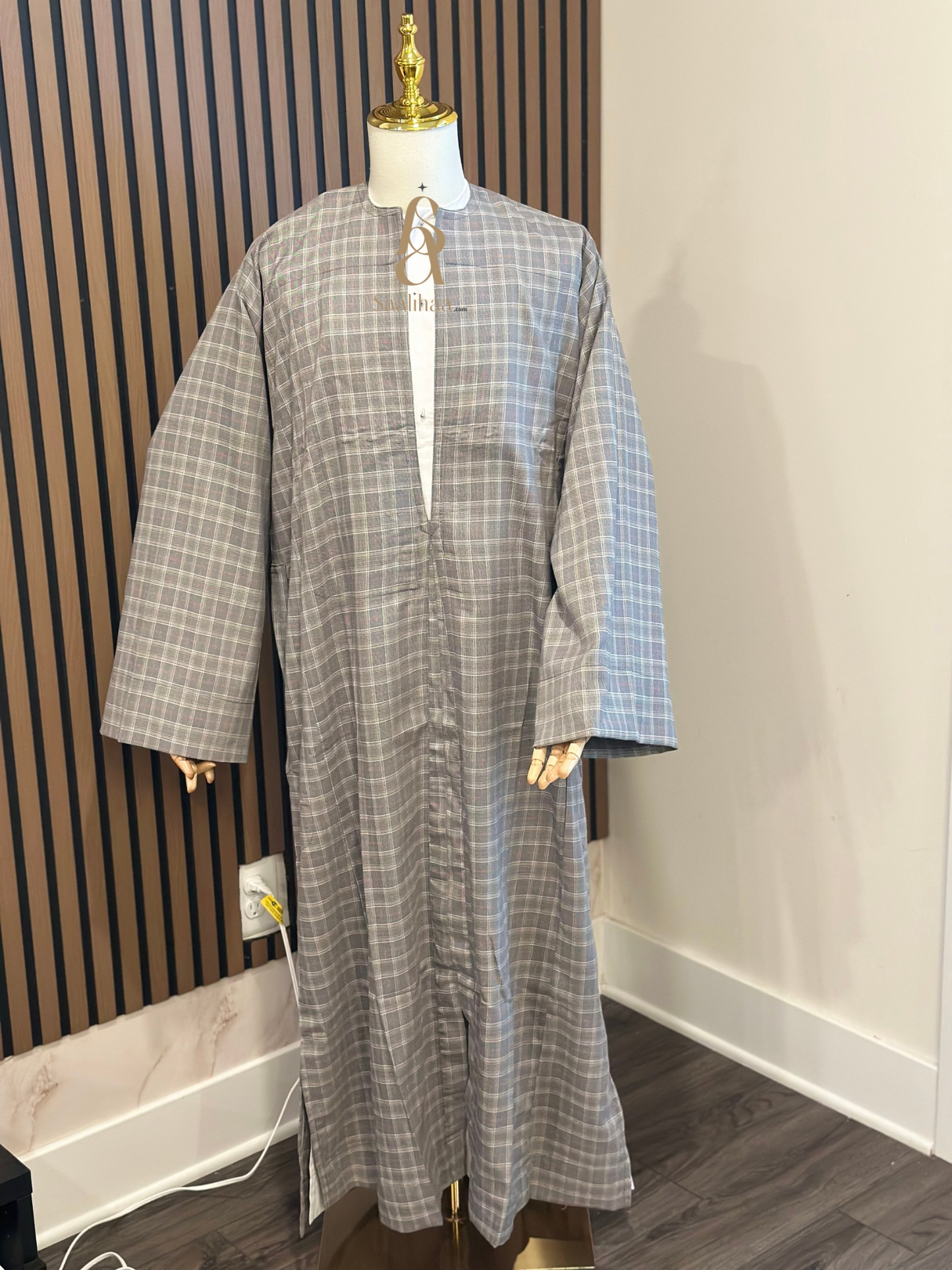 Turki Ndiarem Set – Kaftan with Jampût or Button-Down Underlayer (Super 100 Fabric)