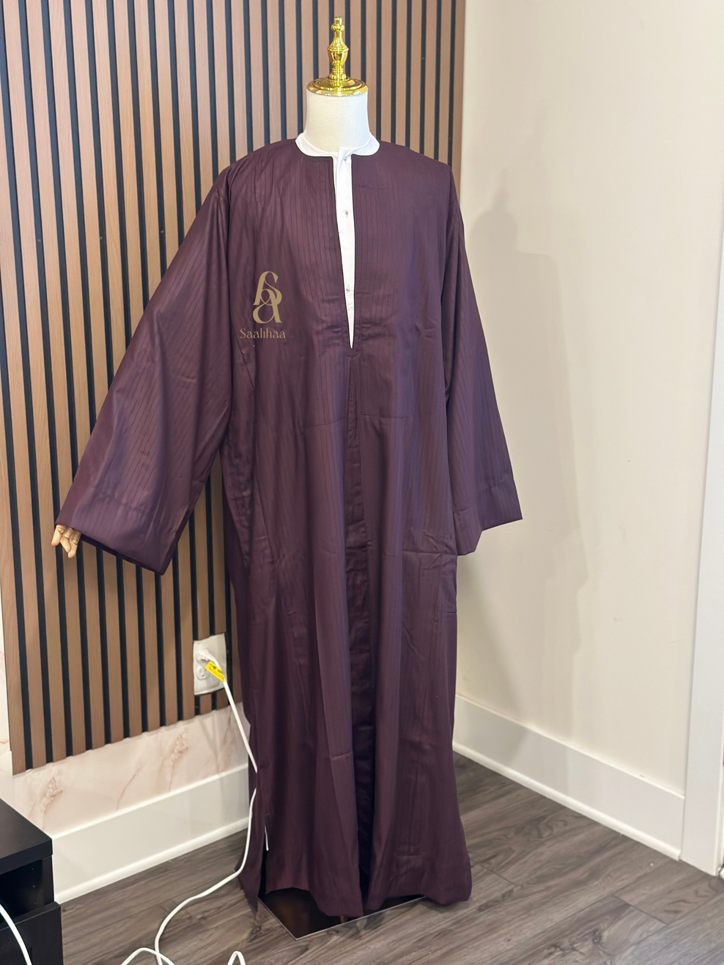Turki Ndiarem Set – Kaftan with Jampût or Button-Down Underlayer (Super 100 Fabric)