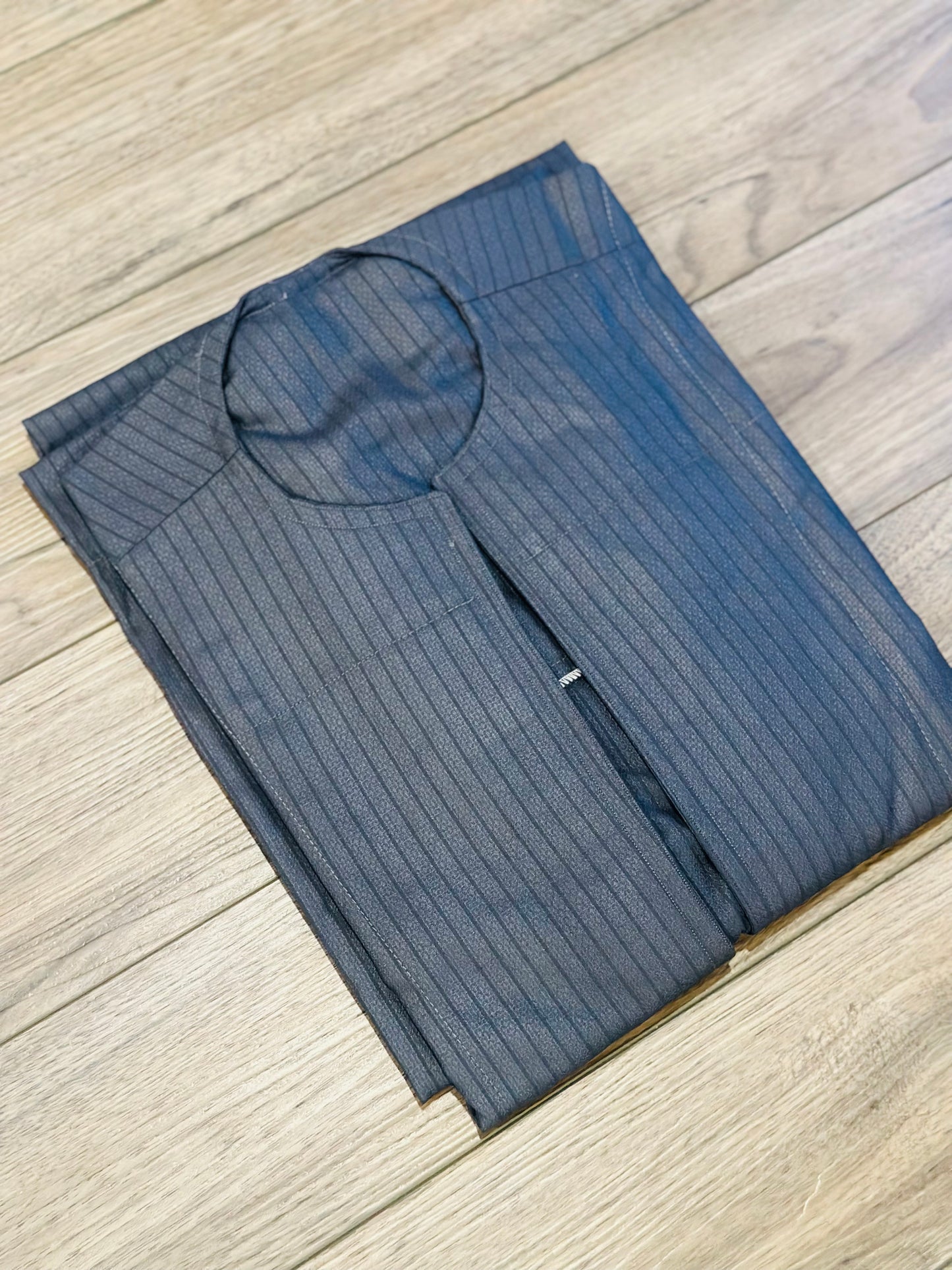 Turki Ndiarem Set – Kaftan with Jampût or Button-Down Underlayer (Super 100 Fabric)