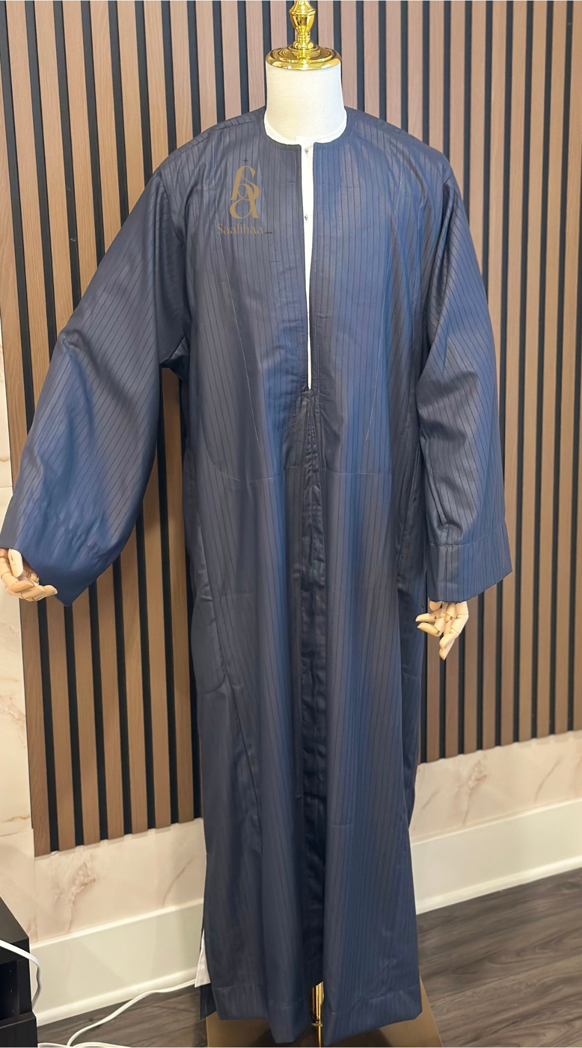 Turki Ndiarem Set – Kaftan with Jampût or Button-Down Underlayer (Super 100 Fabric)