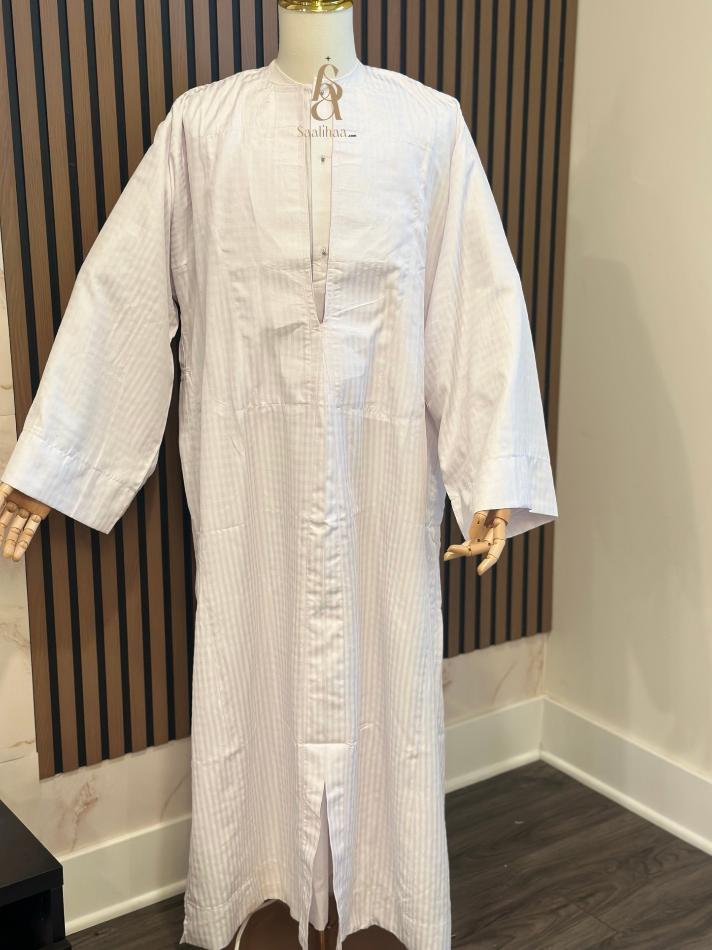 Turki Ndiarem Set – Kaftan with Jampût or Button-Down Underlayer (Super 100 Fabric)