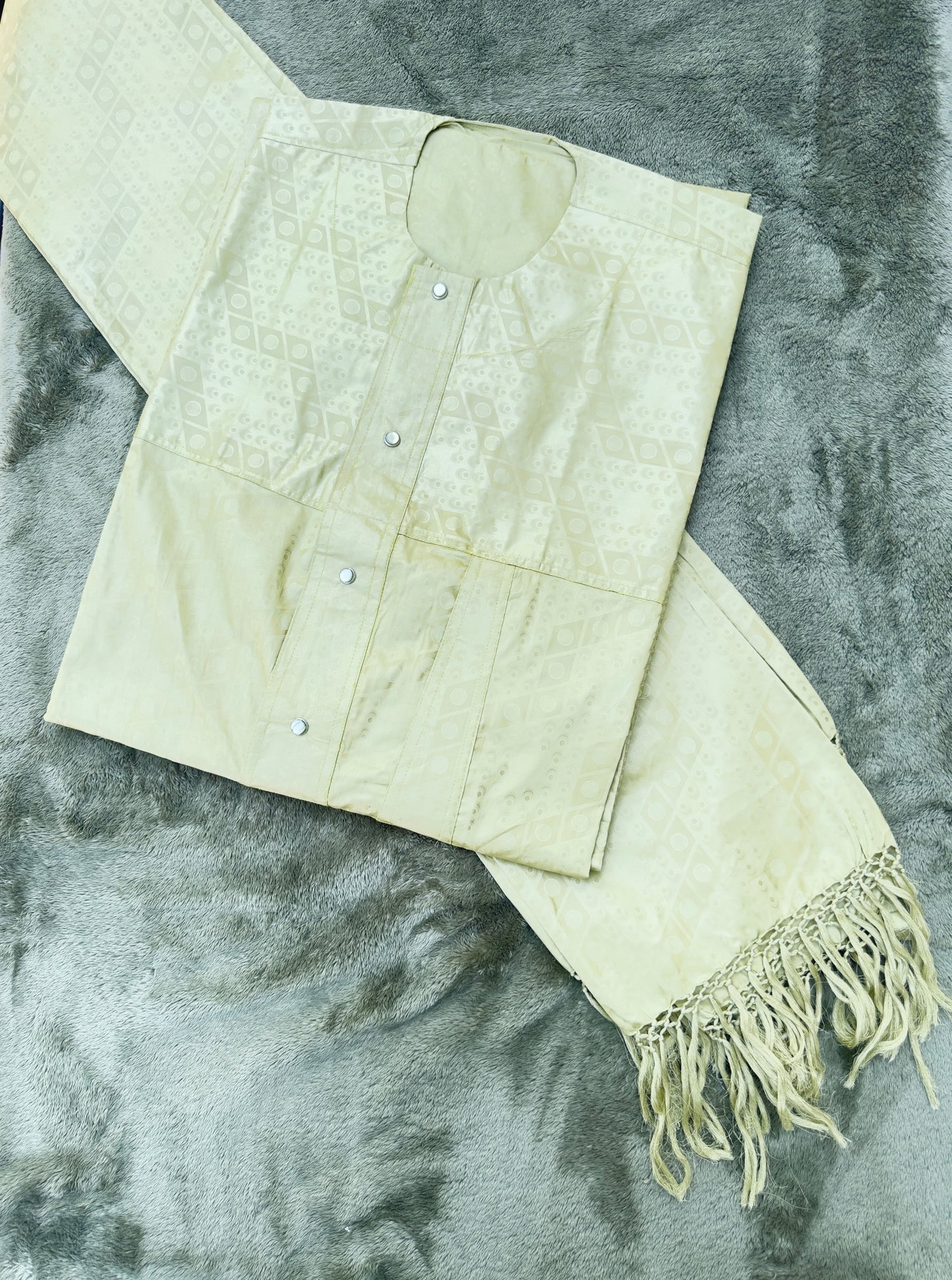 Baye Sohinbou - Matching Scarf - Bazin Riche