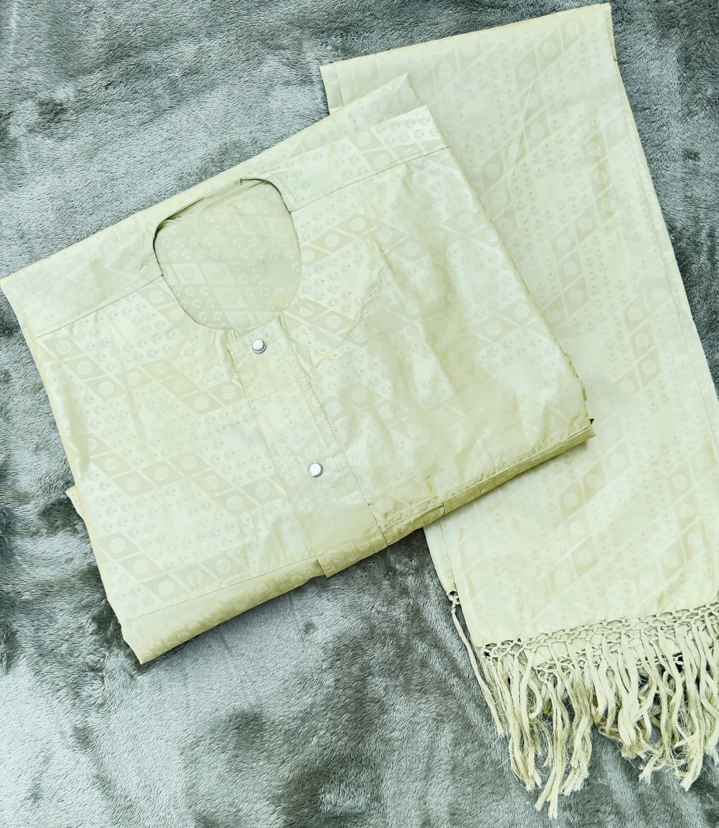 Baye Sohinbou - Matching Scarf - Bazin Riche