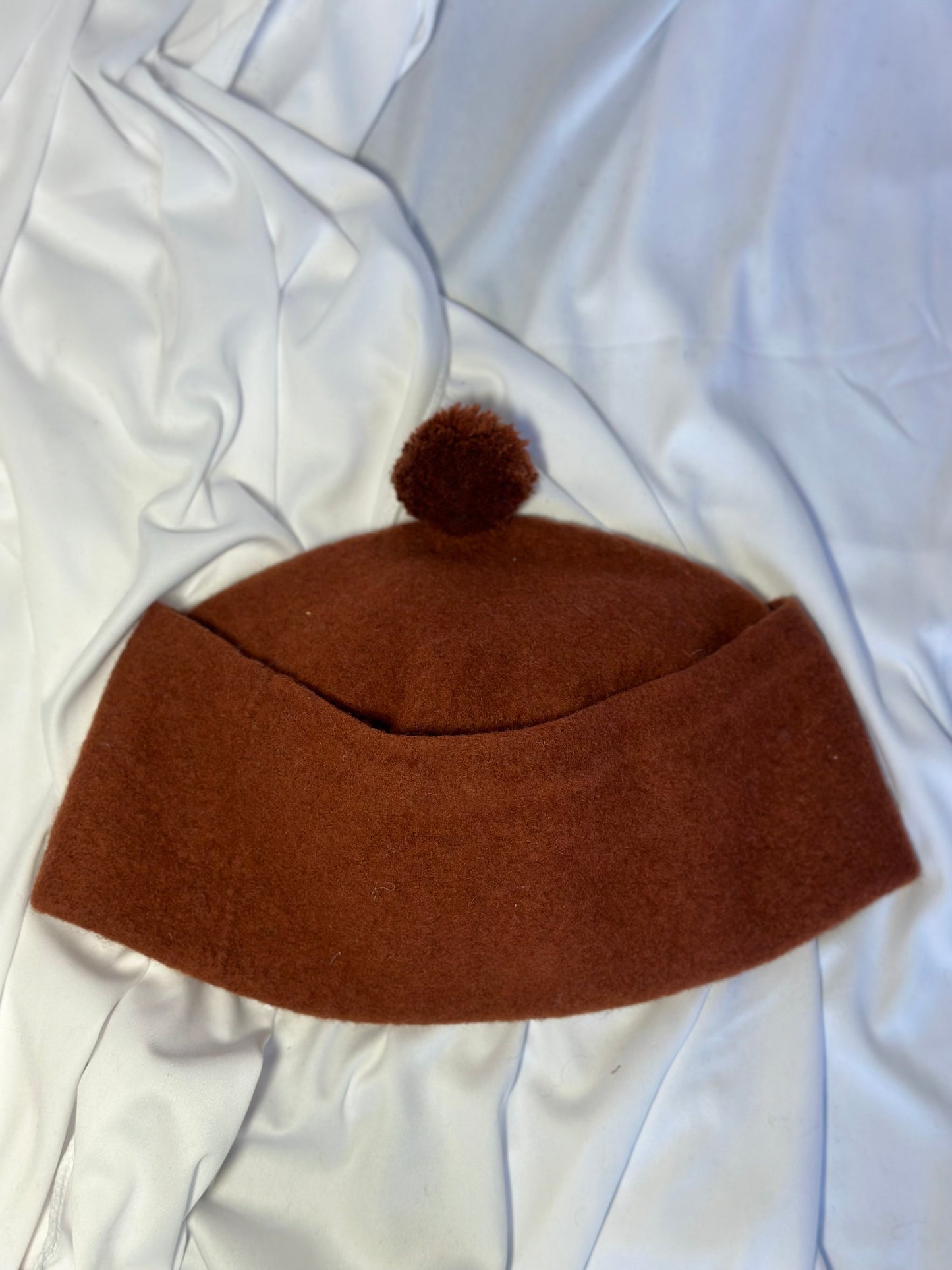 Traditional Senegalese Wool Hats with Pom-Pom